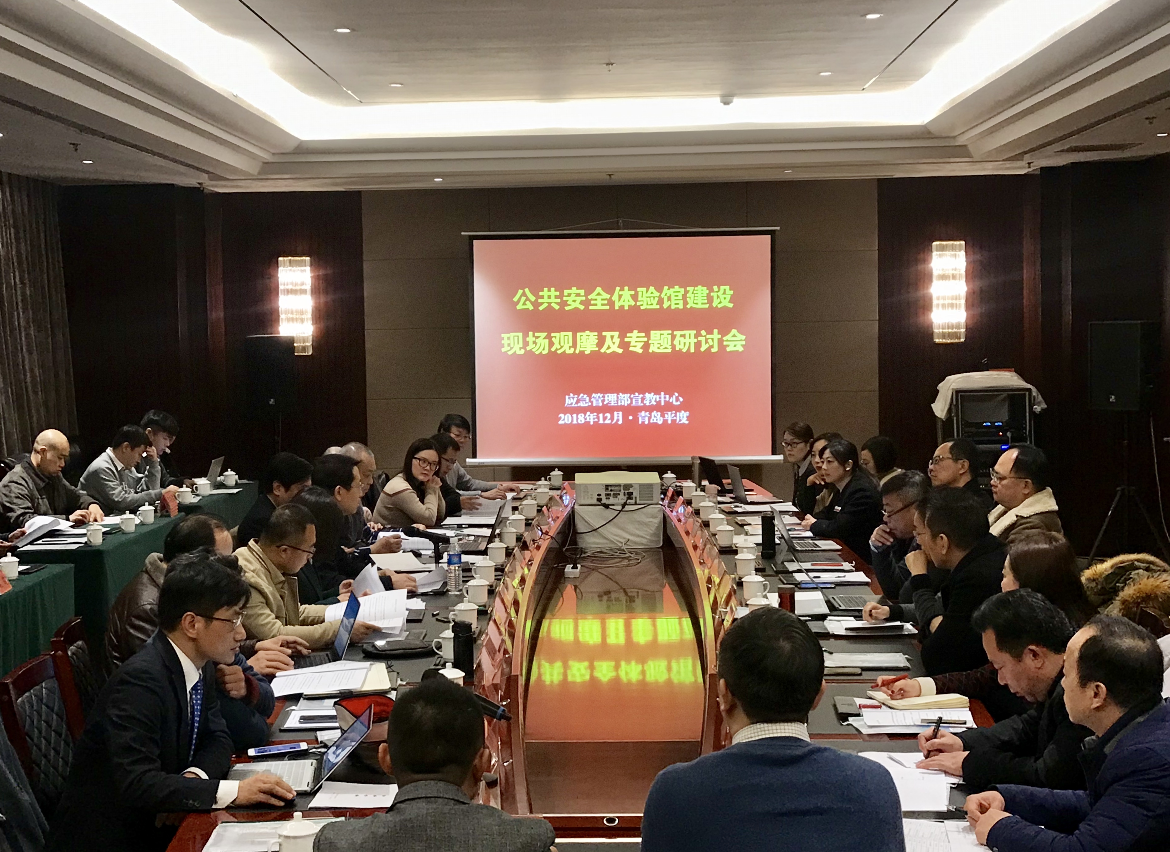 公共安全体验馆建设现场观摩及专题研讨会青岛召开