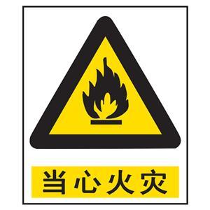 当心火灾