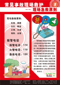 常见事故现场救护
