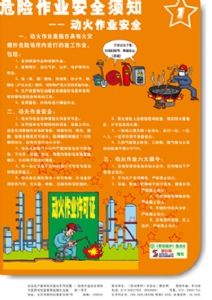 危险作业安全须知