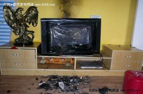新婚新居被毁 创维液晶电视爆炸