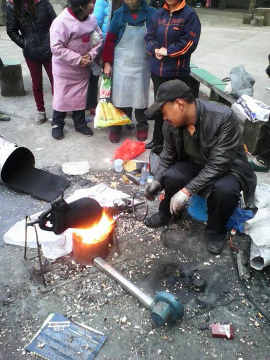 矿区的爆米花师傅（1月作品）