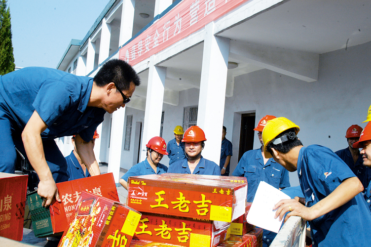 高温下送来阵阵清凉