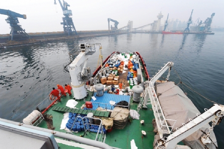 胜利油田海上救护队