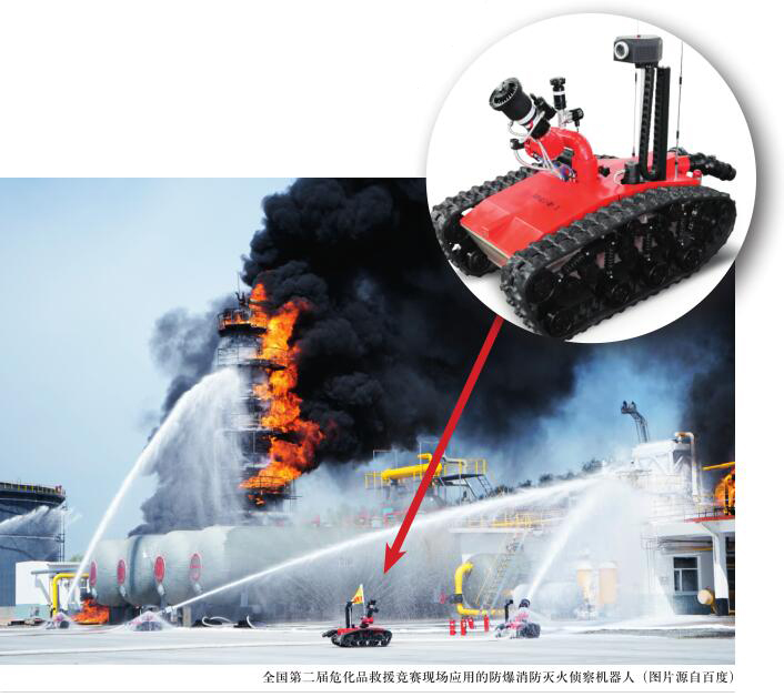 消防机器人 开启灭火新时代