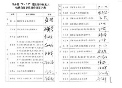 “7·23”甬温线特别重大铁路交通事故调查报告